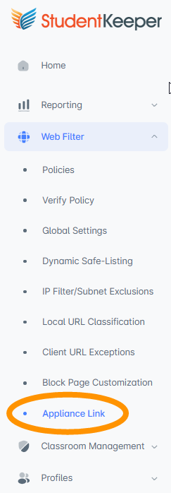 Webfilter Applicance Link.png